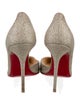 Christian Louboutin Glitter D'Orsay Pumps