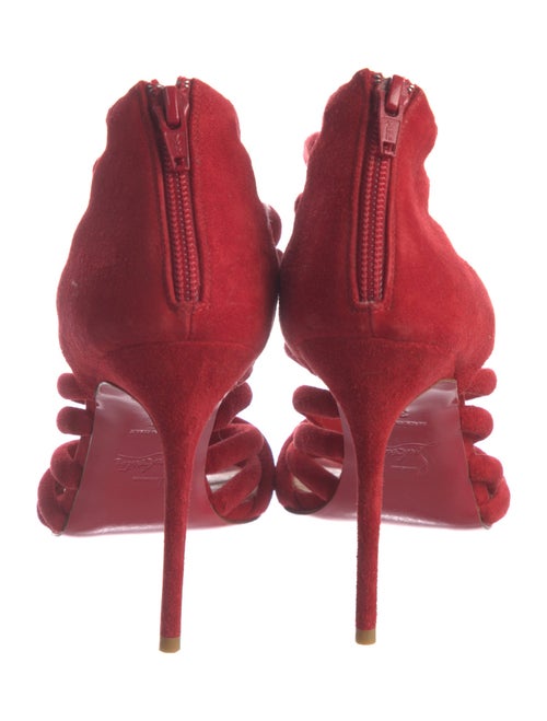 Christian Louboutin Suede Gladiator Sandals