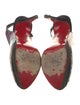 Christian Louboutin PVC Printed Slingback Pumps