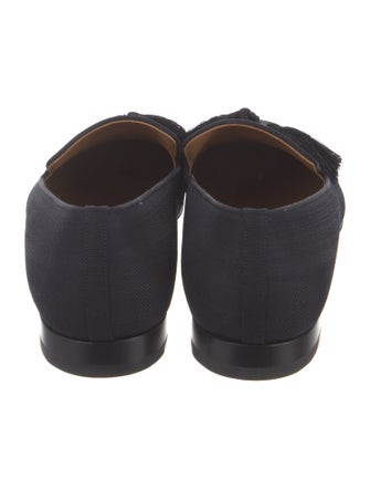 Christian Louboutin Spike Accents Tassel Accents Loafers