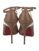 Christian Louboutin Patent Leather T-Strap Pumps