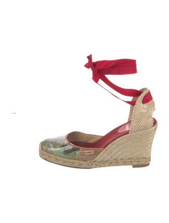 Christian Louboutin Brigitte Trash PVC Espadrilles
