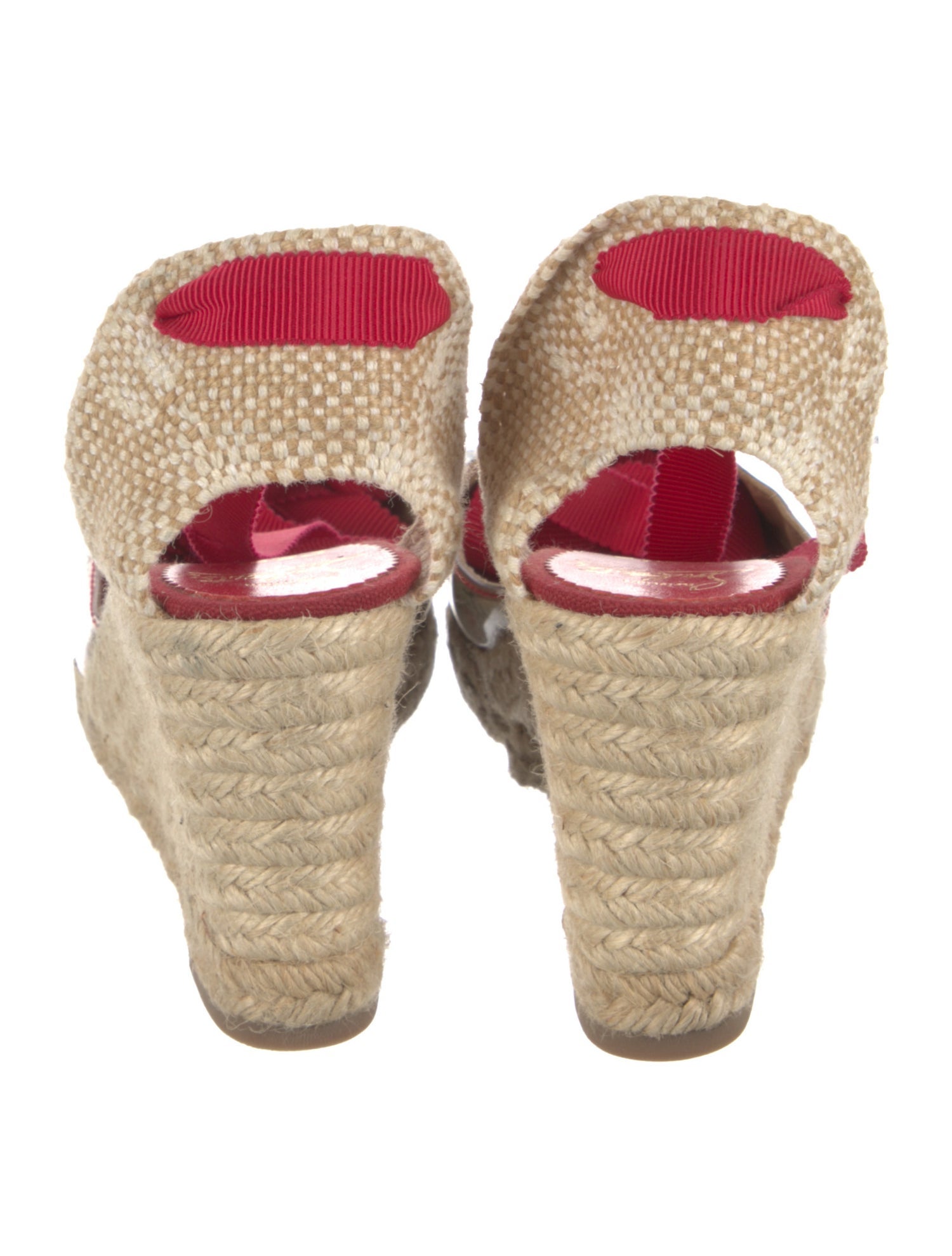Christian Louboutin Brigitte Trash PVC Espadrilles