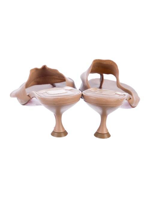 Christian Louboutin Leather Slides