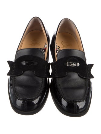 Christian Louboutin Boys Patent Leather Loafer