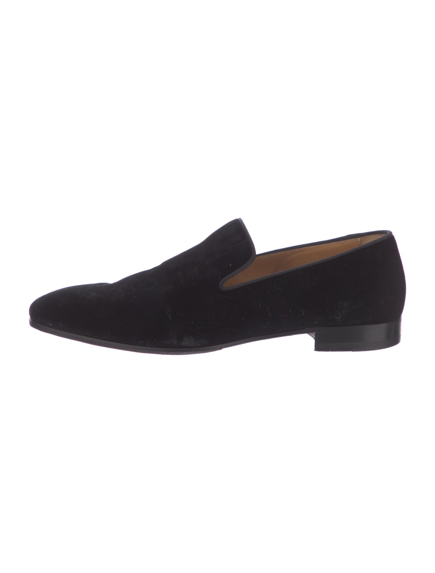 Christian Louboutin Velvet Loafers