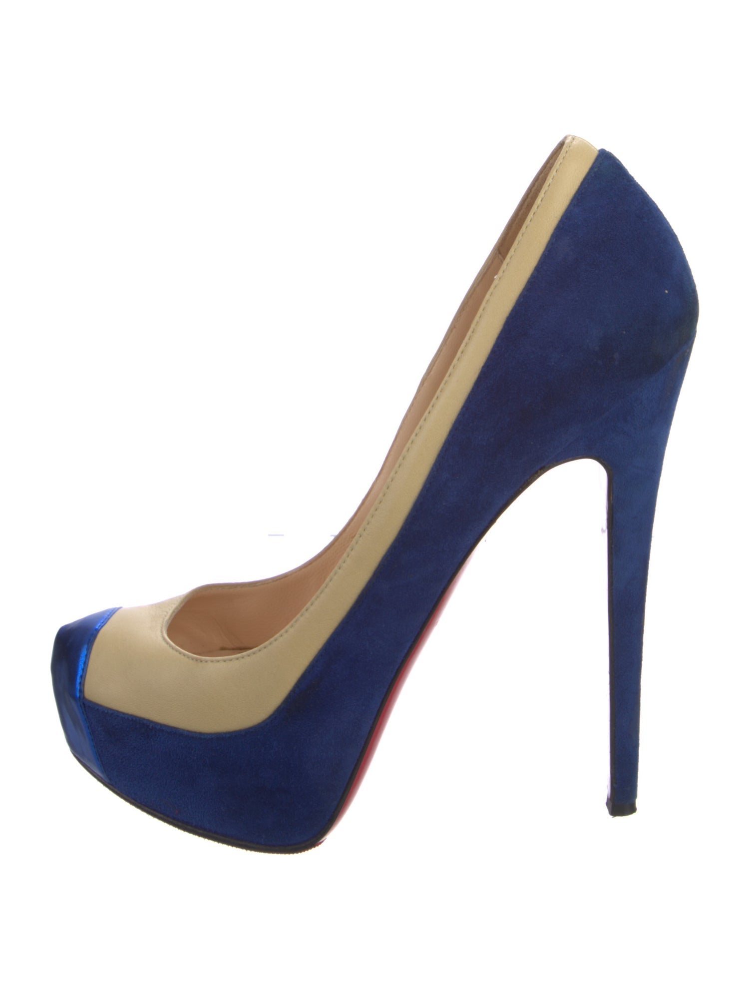 Christian Louboutin Suede Pumps