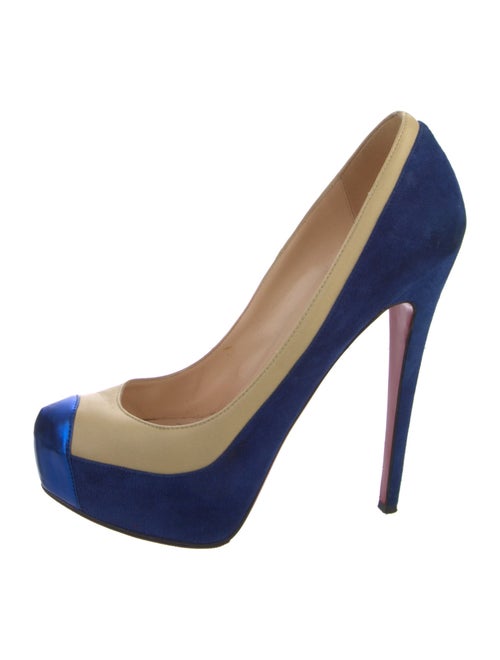 Christian Louboutin Suede Pumps