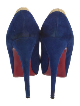 Christian Louboutin Suede Pumps