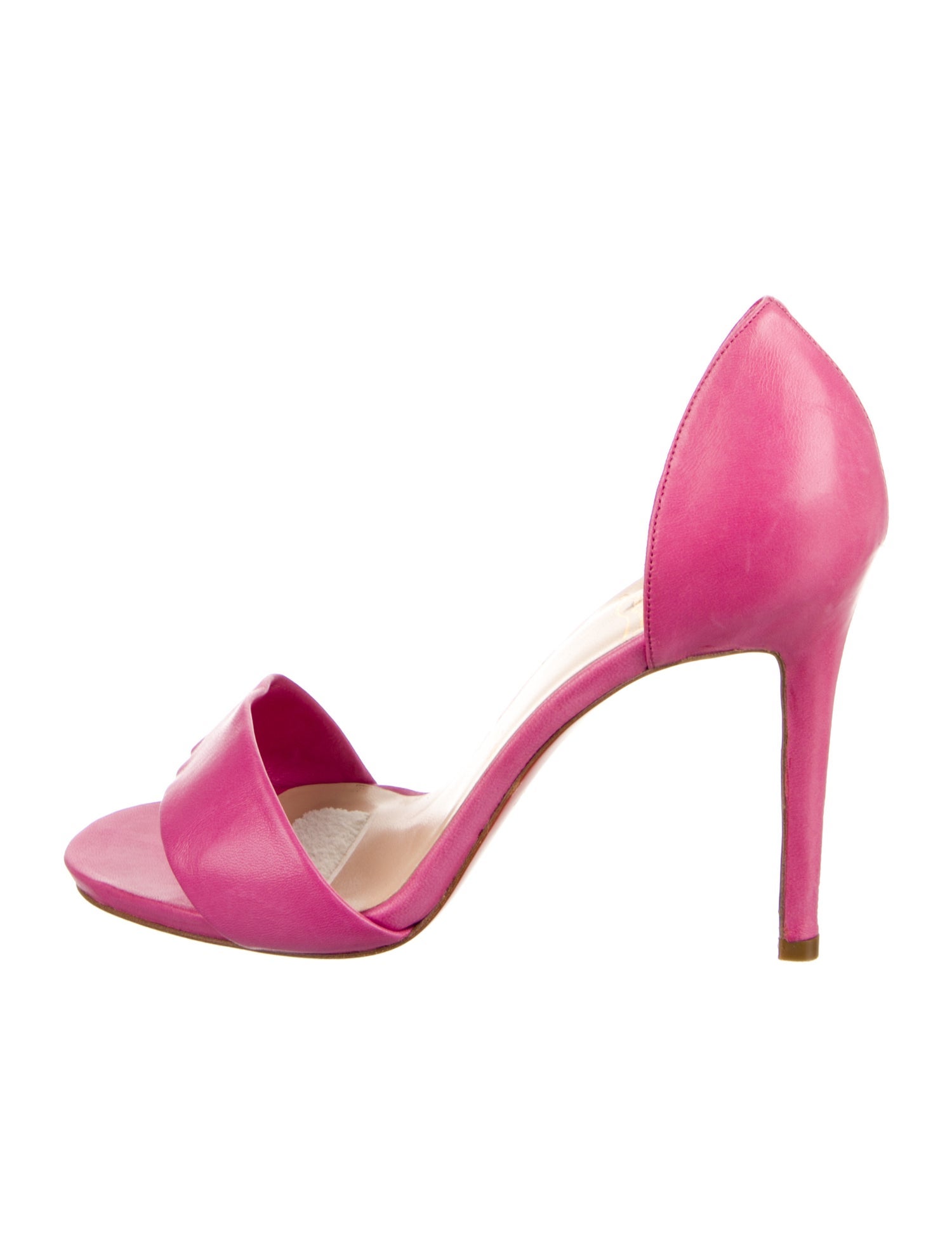 Christian Louboutin Satin Sandals