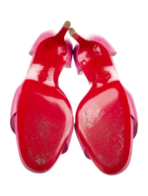 Christian Louboutin Satin Sandals