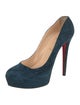 Christian Louboutin Suede Pumps
