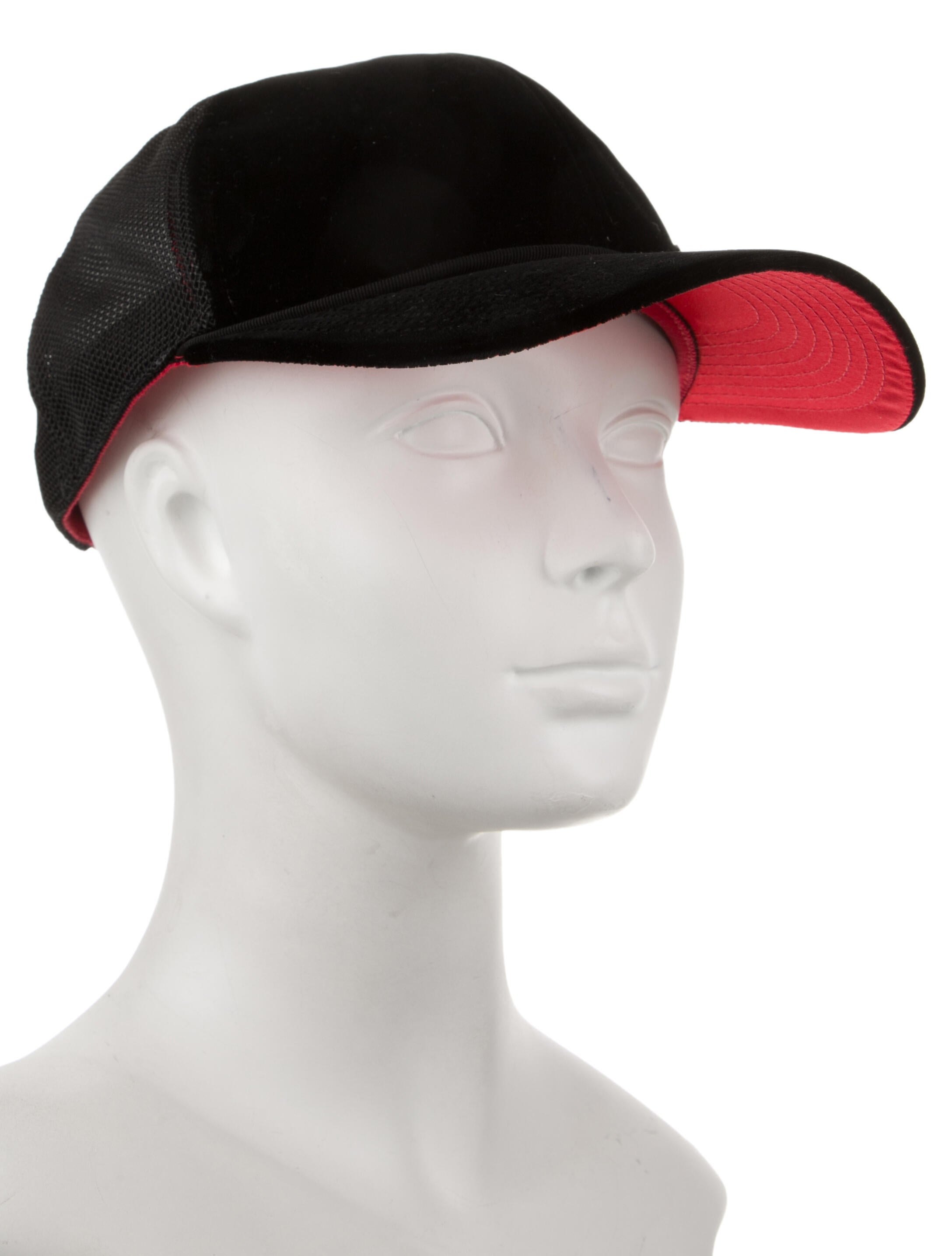 Christian Louboutin Velvet Trucker Hat