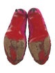 Christian Louboutin Suede Patterned Pumps