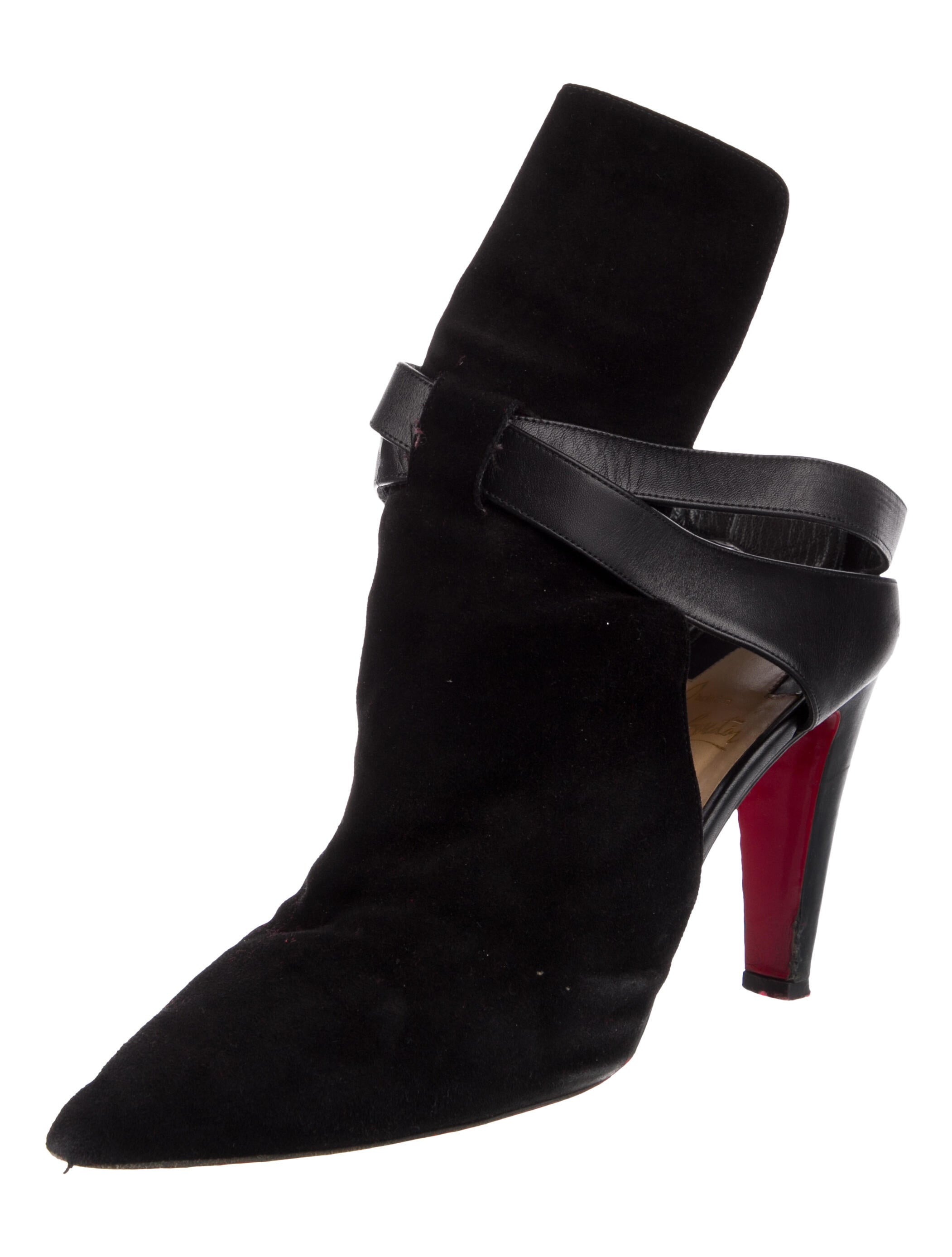 Christian Louboutin Leather Slingback Pumps