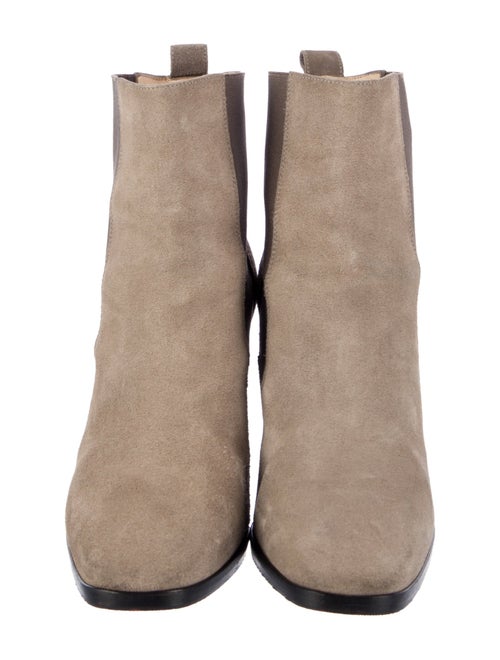 Christian Louboutin Suede Chelsea Boots