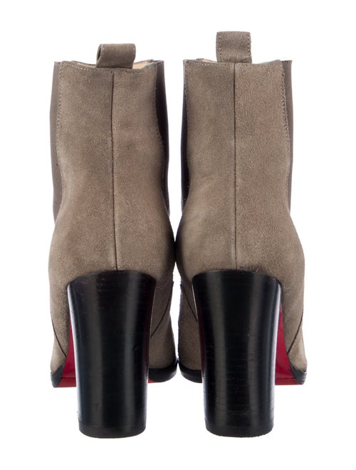 Christian Louboutin Suede Chelsea Boots