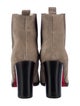 Christian Louboutin Suede Chelsea Boots