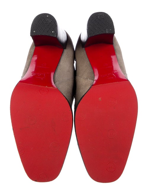 Christian Louboutin Suede Chelsea Boots