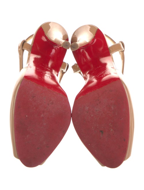 Christian Louboutin Leather Slingback Pumps