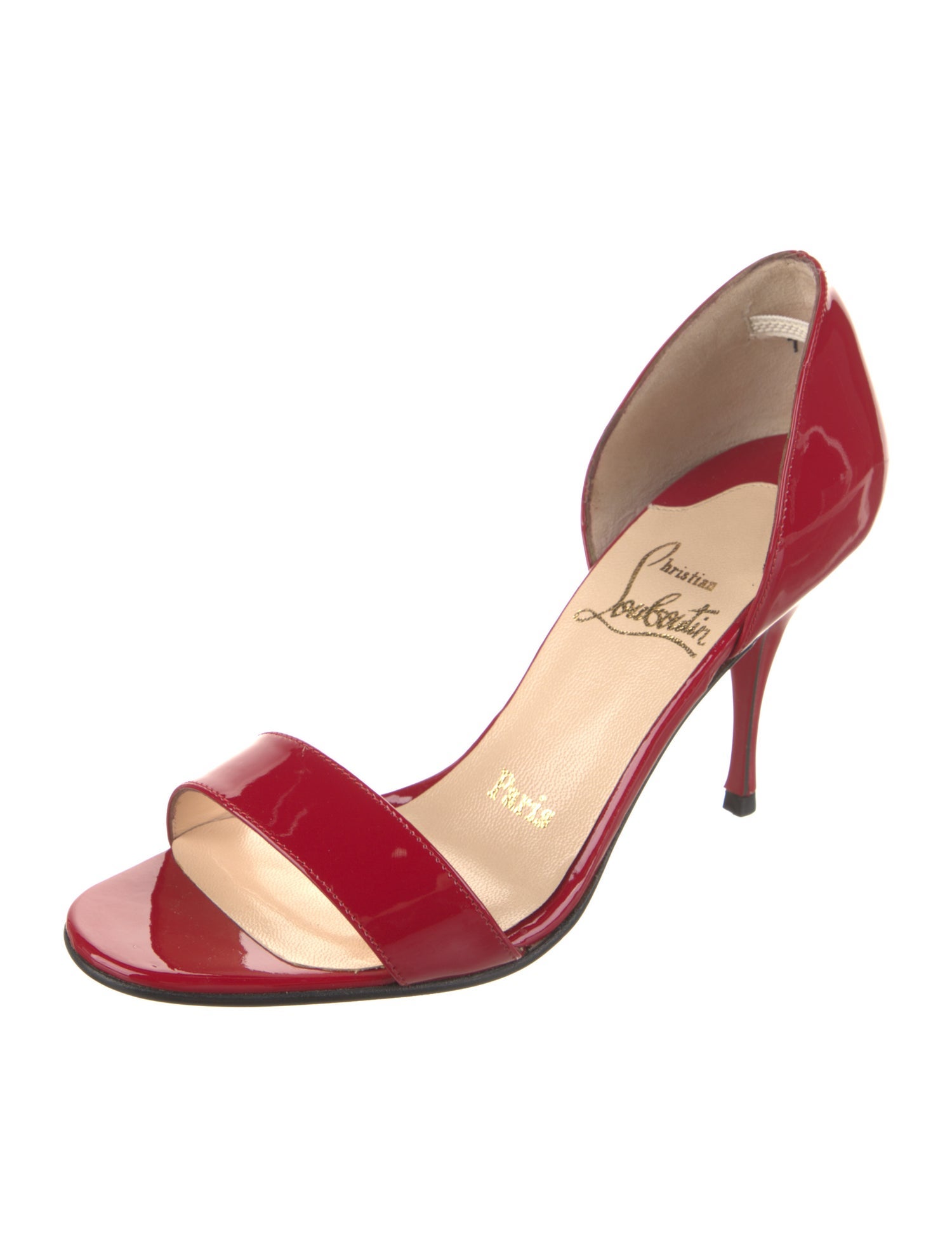 Christian Louboutin Patent Leather Sandals