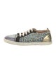 Christian Louboutin Printed Crystal Embellishments Sneakers