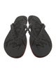 Christian Louboutin Rubber Studded Accents Flip Flops