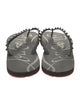 Christian Louboutin Rubber Studded Accents Flip Flops