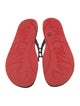 Christian Louboutin Rubber Studded Accents Flip Flops