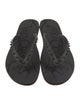 Christian Louboutin Rubber Studded Accents Flip Flops