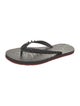 Christian Louboutin Rubber Studded Accents Flip Flops