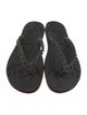 Christian Louboutin Rubber Studded Accents Flip Flops