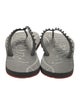 Christian Louboutin Rubber Studded Accents Flip Flops