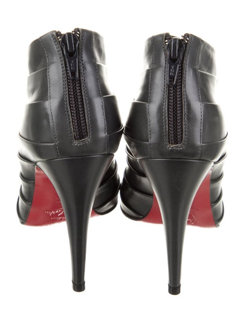 Christian Louboutin Leather Lace-Up Boots