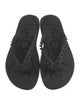 Christian Louboutin Rubber Studded Accents Flip Flops