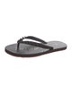Christian Louboutin Rubber Studded Accents Flip Flops