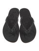 Christian Louboutin Rubber Studded Accents Flip Flops