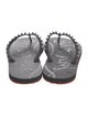Christian Louboutin Rubber Studded Accents Flip Flops