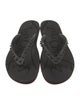 Christian Louboutin Rubber Studded Accents Flip Flops