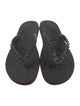 Christian Louboutin Rubber Studded Accents Flip Flops