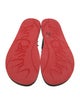 Christian Louboutin Rubber Studded Accents Flip Flops
