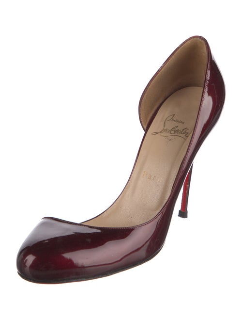 Christian Louboutin Patent Leather D'Orsay Pumps