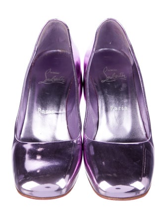 Christian Louboutin Leather Slingback Pumps