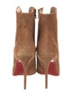 Christian Louboutin Suede Cutout Accent Pumps w/ Tags