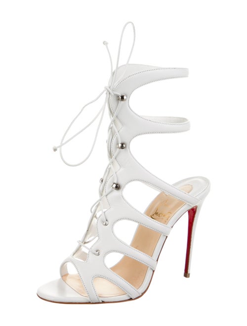 Christian Louboutin Leather Gladiator Sandals w/ Tags