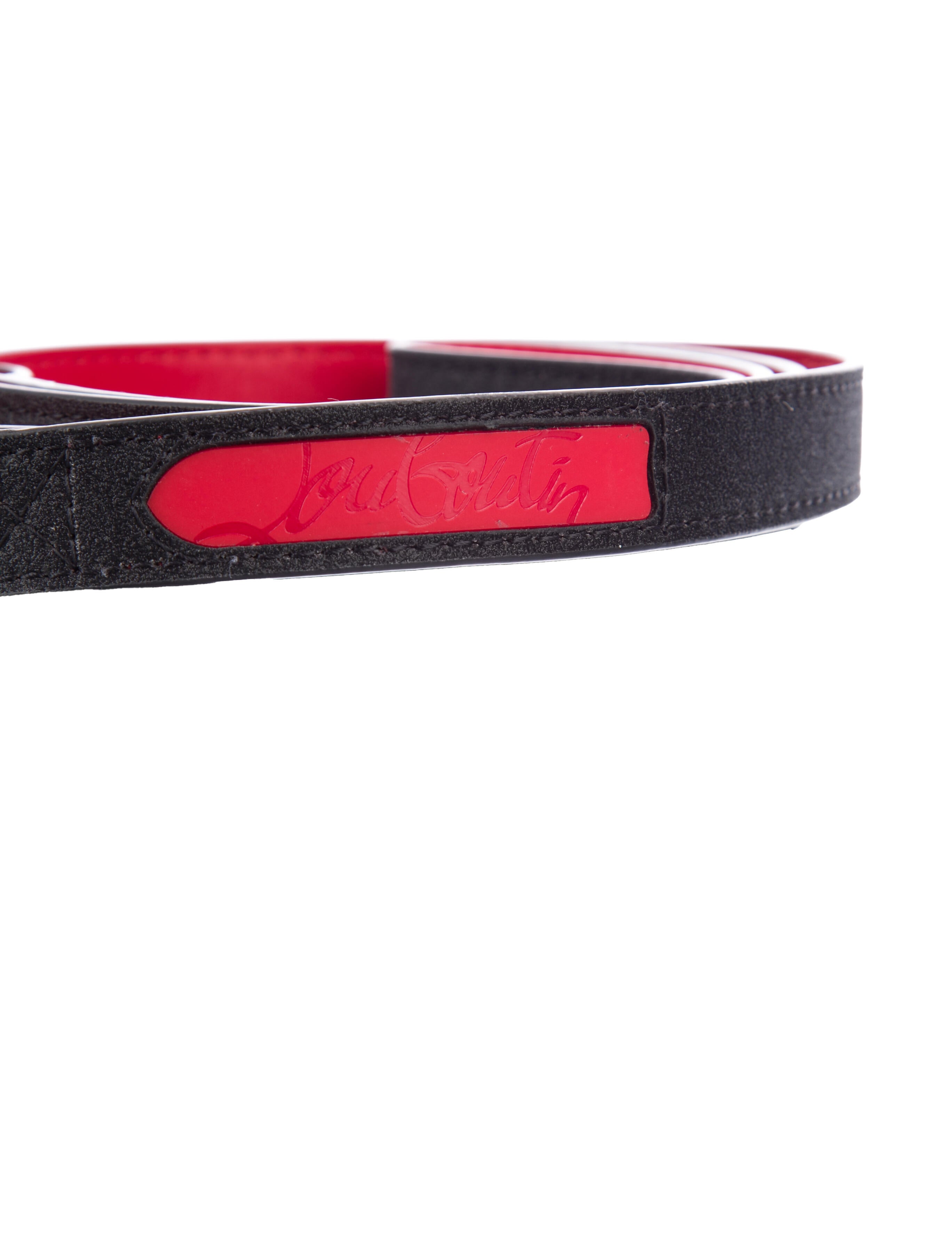 Christian Louboutin Leather Dog Leash
