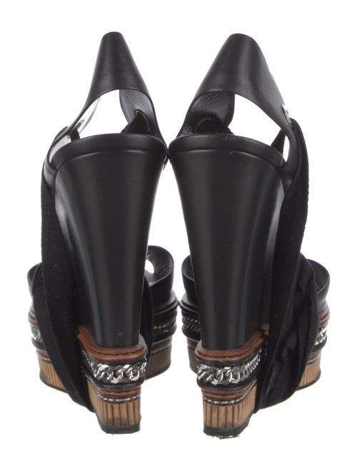 Christian Louboutin Leather Printed Sandals