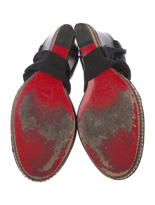 Christian Louboutin Leather Printed Sandals