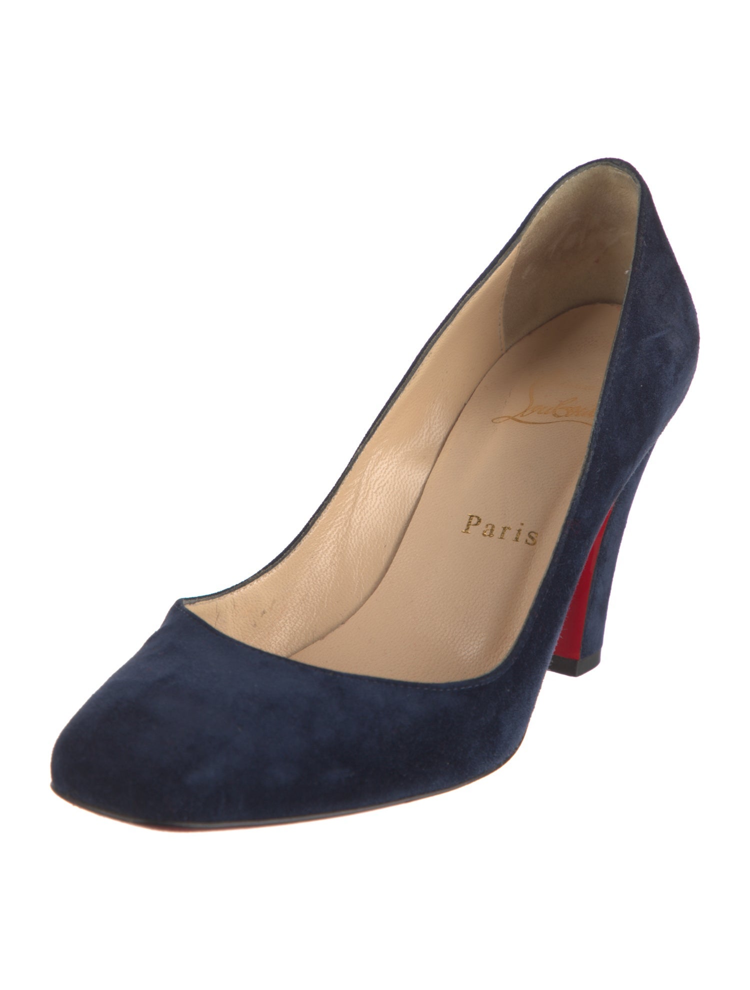 Christian Louboutin Suede Pumps