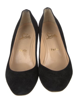 Christian Louboutin Suede Pumps